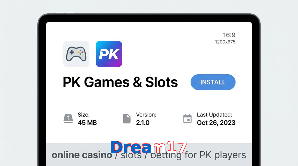 Game list for Dream17 gameapk section